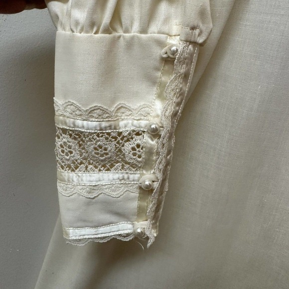 Vintage Gunne Sax Romantic Renaissance Bridal Collection Wedding Dress & Bloomer - Picture 13 of 16